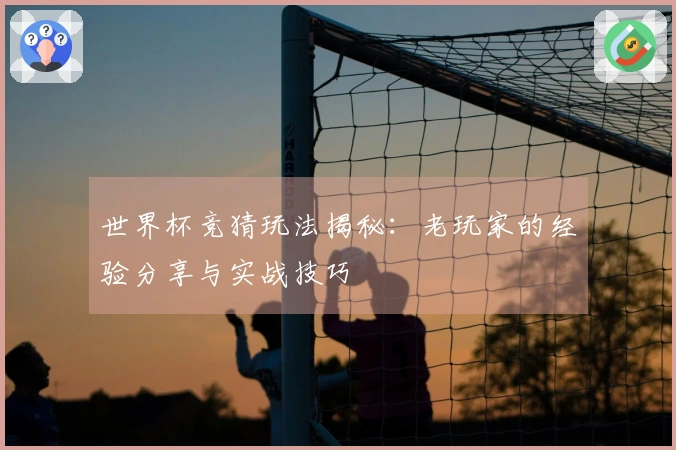 世界杯竞猜玩法揭秘：老玩家的经验分享与实战技巧